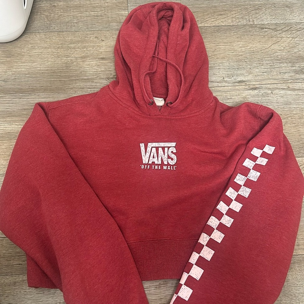 Vans cropped hoodie